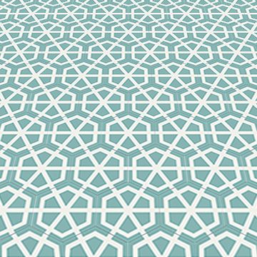 Hex Jack Cement Tile by Original Mission Tile - view 3