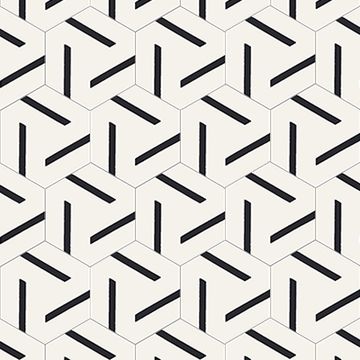 Hex Lia Cement Tile by Original Mission Tile - view 5