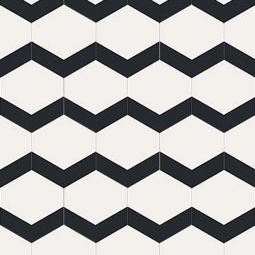 Hex Penelope Cement Tile by Original Mission Tile - view 5