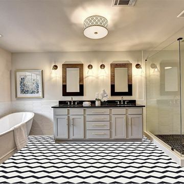 Hex Penelope Cement Tile by Original Mission Tile - view 2