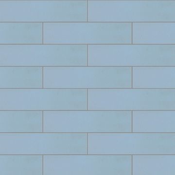 Brick S-914 Sky Blue 2×8 Cement Tile by Original Mission Tile - view 8