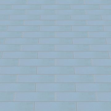 Brick S-914 Sky Blue 2×8 Cement Tile by Original Mission Tile - view 6