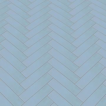 Brick S-914 Sky Blue 2×8 Cement Tile by Original Mission Tile - view 2