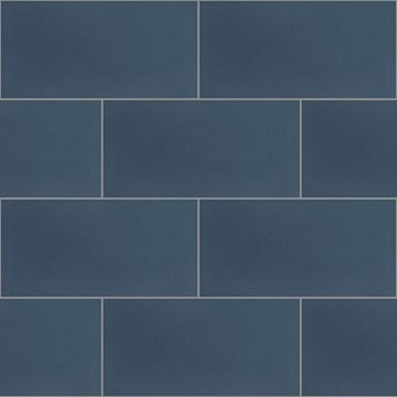 Brick S-108 Navy 4×8 Cement Tile by Original Mission Tile - view 4