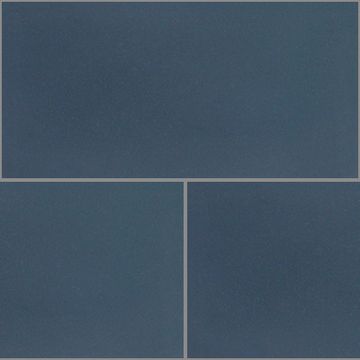 Brick S-108 Navy 4×8 Cement Tile by Original Mission Tile - view 5