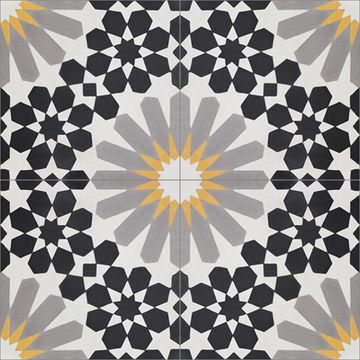 Kenitra Oxford 02 Cement Tile by Original Mission Tile - view 6