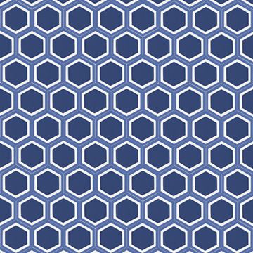 Hex Frame Cement Tile by Original Mission Tile - view 4