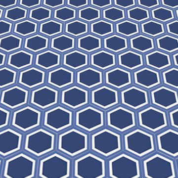 Hex Frame Cement Tile by Original Mission Tile - view 3