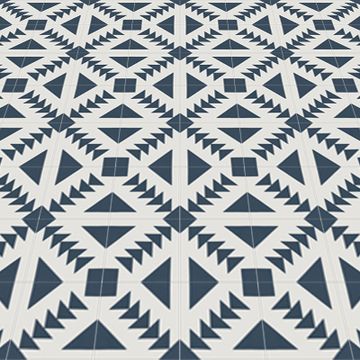 Palace Navy 03 Cement Tile by Original Mission Tile - view 3