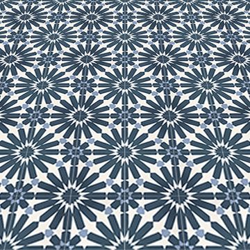 Rabat Navy 01 Cement Tile by Original Mission Tile - view 3