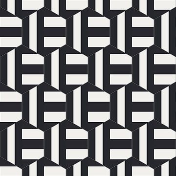 Hex Bob Cement Tile by Original Mission Tile - view 5