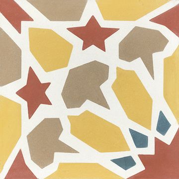 Fes Terracotta 04 Cement Tile by Original Mission Tile - view 6