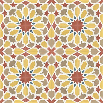 Fes Terracotta 04 Cement Tile by Original Mission Tile - view 5