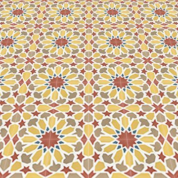 Fes Terracotta 04 Cement Tile by Original Mission Tile - view 3
