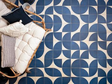 Arc Weathley 02 Cement Tile by Original Mission Tile - view 2