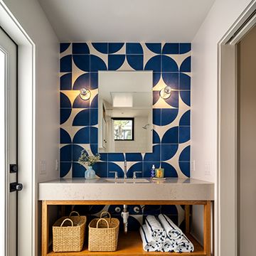 Arc Weathley 02 Cement Tile by Original Mission Tile - view 4