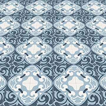 La Espanola Blue 02 Cement Tile by Original Mission Tile - view 3