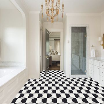 Moon Black 02 Cement Tile by Original Mission Tile - view 2
