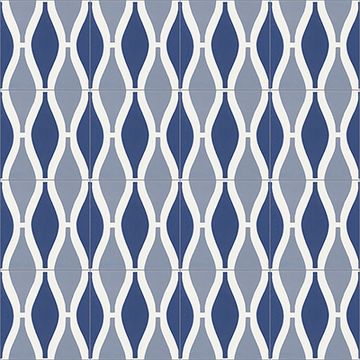 Sea Breeze Weathley 01 Cement Tile by Original Mission Tile - view 5