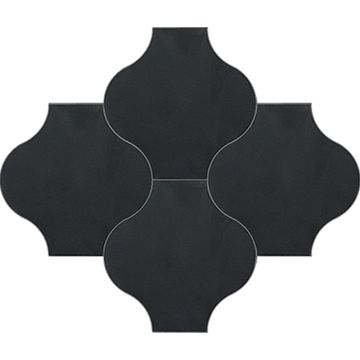 Sf-101 Black 10×10 Cement Tile by Original Mission Tile - view 5