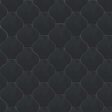 Sf-101 Black 10×10 Cement Tile by Original Mission Tile - view 4
