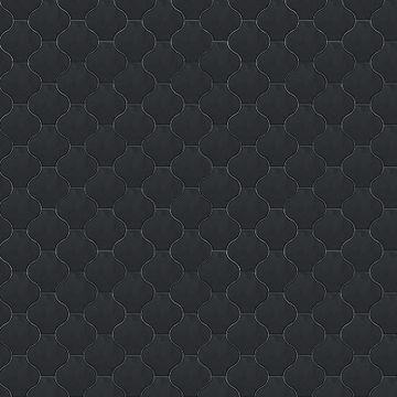 Sf-101 Black 10×10 Cement Tile by Original Mission Tile - view 3