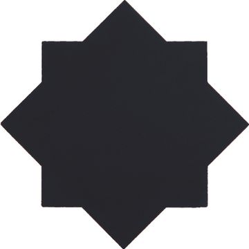 Star And Cross S-101 Black 6×6 Cement Tile by Original Mission Tile - view 7