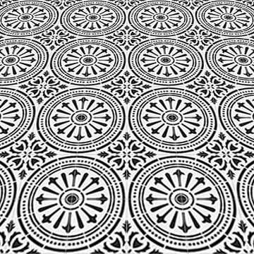 Riviera Black 02 Cement Tile by Original Mission Tile - view 3