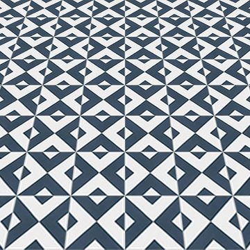Checkered Navy 02 Cement Tile by Original Mission Tile - view 3