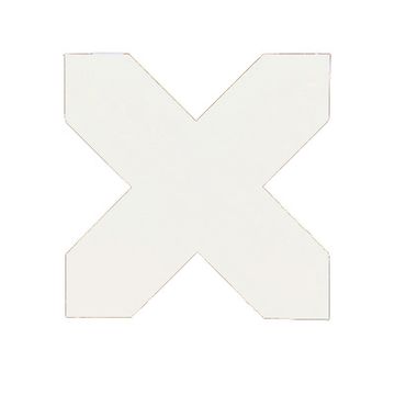 Star And Cross S-100 White 6×6 Cement Tile by Original Mission Tile - view 6