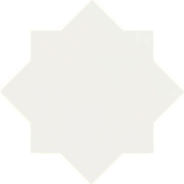 Star And Cross S-100 White 6×6 Cement Tile by Original Mission Tile - view 5