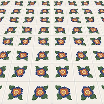 California Rose Cement Tile by Original Mission Tile - view 2