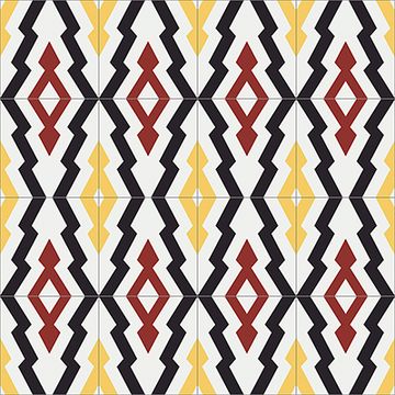 Cape Cement Tile by Original Mission Tile - view 4