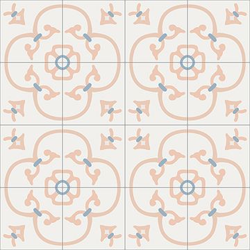 Carla Cement Tile by Original Mission Tile - view 4