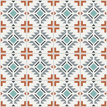 Cean Cement Tile by Original Mission Tile - view 4