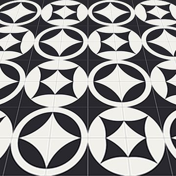 Cerchio A&B Cement Tile by Original Mission Tile - view 2