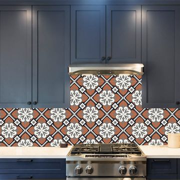 Champagne Cement Tile by Original Mission Tile - view 3