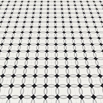 Anillos Black 05 Cement Tile by Original Mission Tile - view 3
