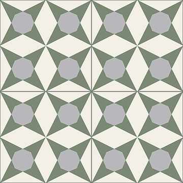 Bourton Cement Tile by Original Mission Tile - view 5