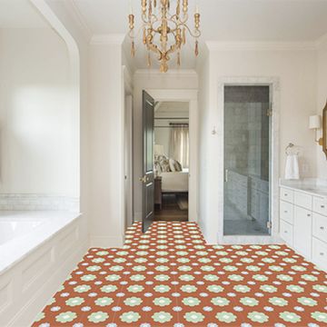 Daisy Cement Tile by Original Mission Tile - view 2