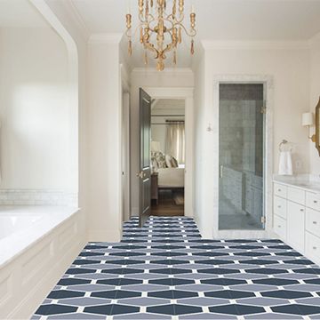 Trapecio Cement Tile by Original Mission Tile - view 2