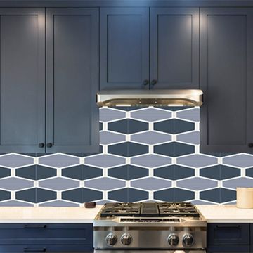 Trapecio Cement Tile by Original Mission Tile - view 3