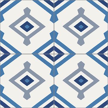 Yaneli Cement Tile by Original Mission Tile - view 4