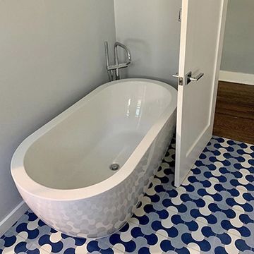 Sea Shell Weathley 01 Cement Tile by Original Mission Tile - view 3