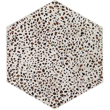 Hex Tp-100 White Cement Tile by Original Mission Tile - view 3