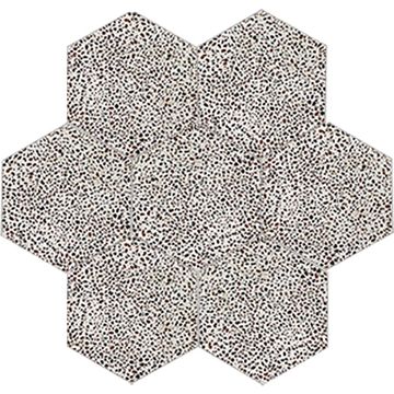 Hex Tp-100 White Cement Tile by Original Mission Tile - view 2