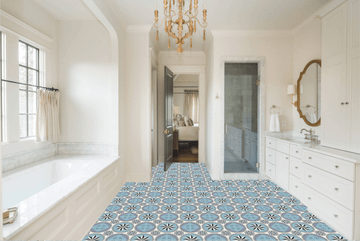 Oceano Cement Tile by Original Mission Tile - view 2