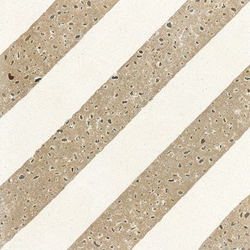 Ligne Brisee Cement Tile by Original Mission Tile - view 3