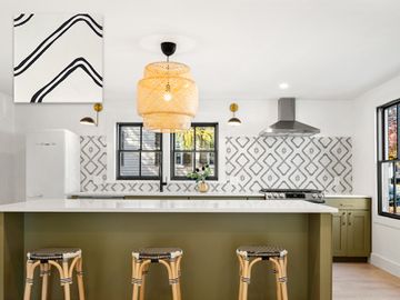 Arielle Black 01 Cement Tile by Original Mission Tile - view 6