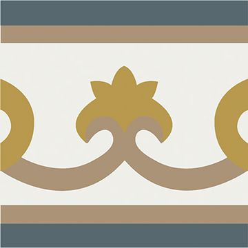 Cox Border Cement Tile by Original Mission Tile - view 3